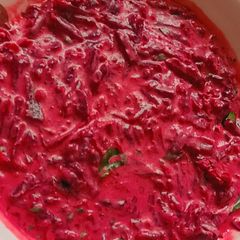 A picture of Beetroot salad.
