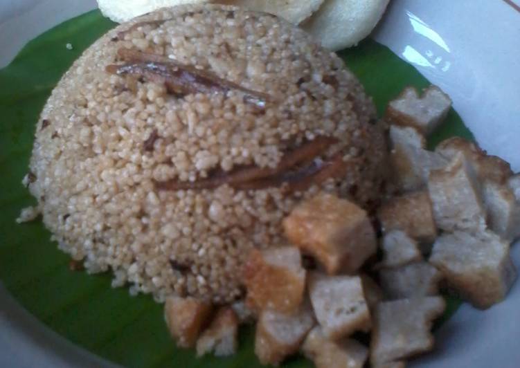 Recipe of Favorite Nasi tiwul goreng teri