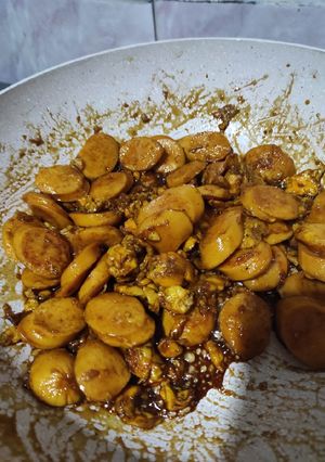 Foto resep Orak Arik Sosis Telur
