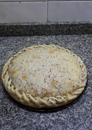 Una foto de Tarta de pollo y ricota