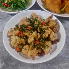 Ayam Goreng Kailan Krispi-レシピのメイン写真