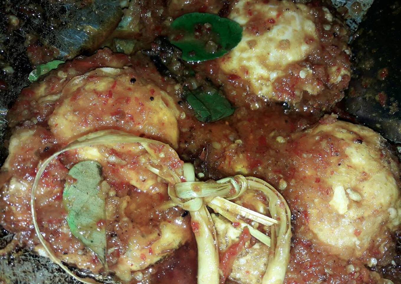 Langkah Mudah untuk Membuat Balado telur mata sapi Anti Gagal