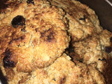 Galletas dulces de avena