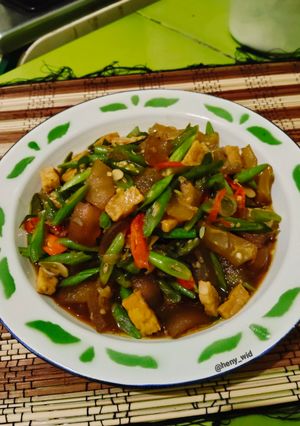 Foto resep Oseng Buncis dan Kikil