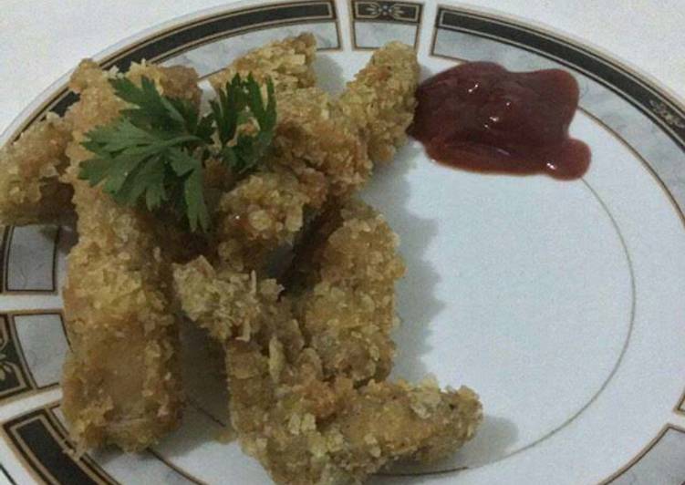 Recipe of Quick Crisp coated chicken chunks Cooking Basics for Newbies