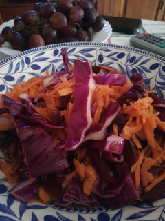 Una foto de Ensalada bicolor