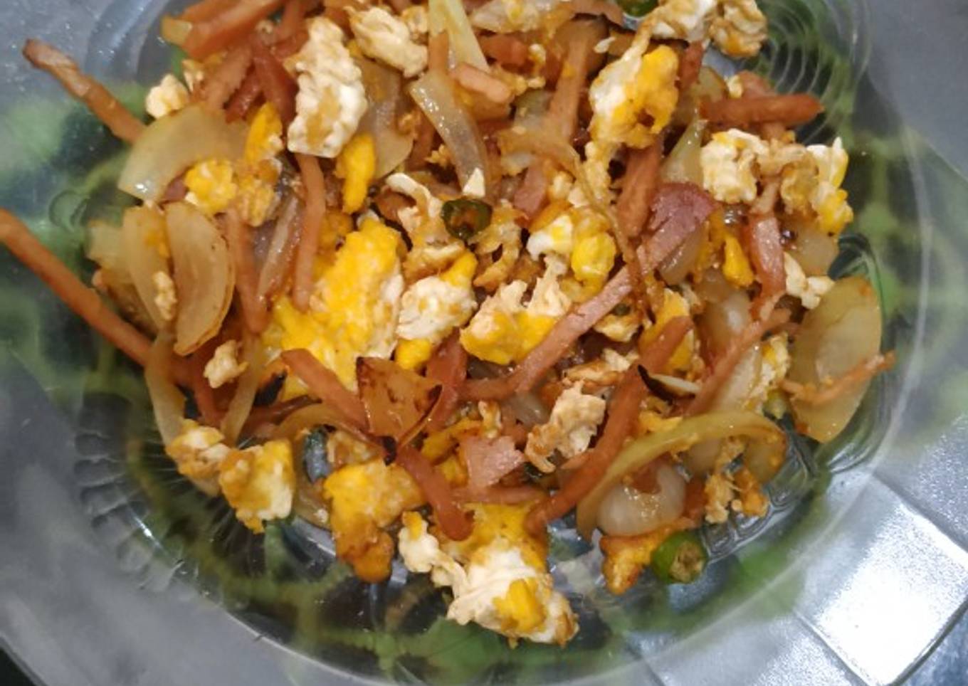 Orak Arik Telur Ham (halal)