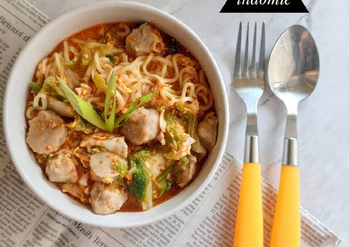 Cara Gampang Menyiapkan Seblak indomie simple, Lezat