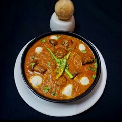 A picture of Mushroom Masala Sabji.