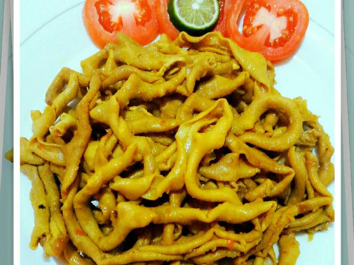 Langkah Gampang Menyiapkan Resep Usus Ayam Bumbu Kuning yang Enak Banget Anti Ribet, Menggugah Selera