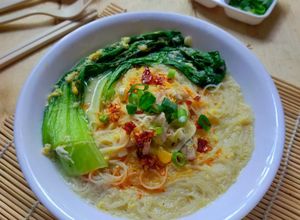 Foto resep Misoa Kuah Ayam Telur