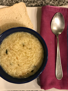 Una foto de Sopa de cabellos de ángel de la abuela