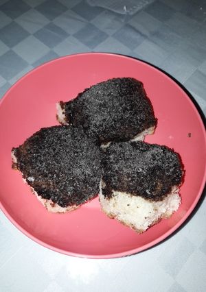 Una foto de Tortitas negras