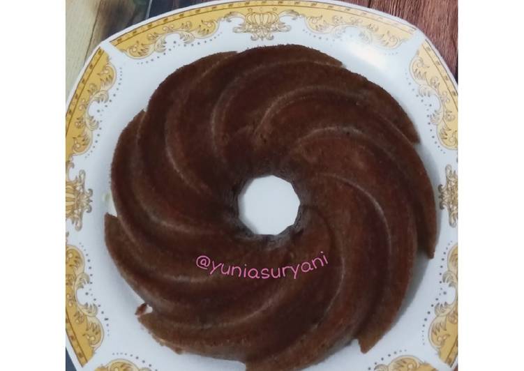 Resep 75. Bolu Pisang Coklat Lembut yang Lezat