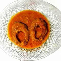 A picture of Maacher Jhol.