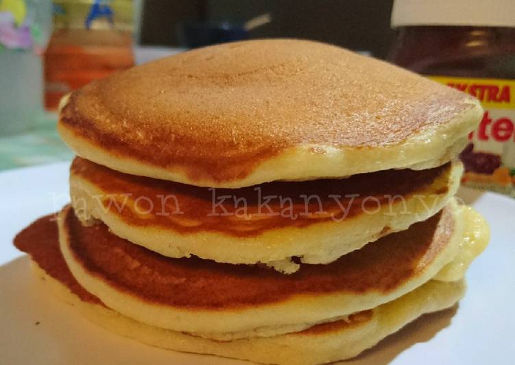 Cara membuat Pancake lembut  Sederhana