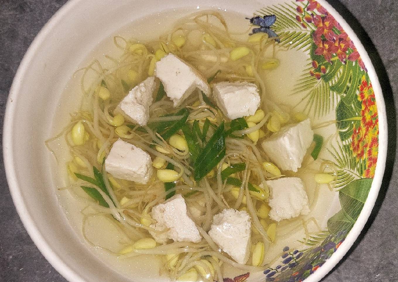 KongNamul Guk (Sop Tauge Ala Korea)