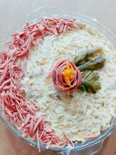 عکسی از دستور سالاد الویه😋