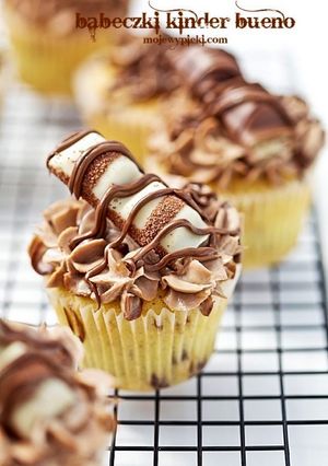 Zdjęcie przepisu Babeczki kinder bueno.