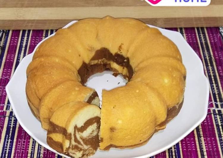 Marmer Cake Putih telur