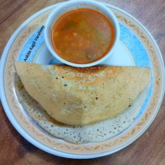 A picture of Leftover and lauki (Sambhar).