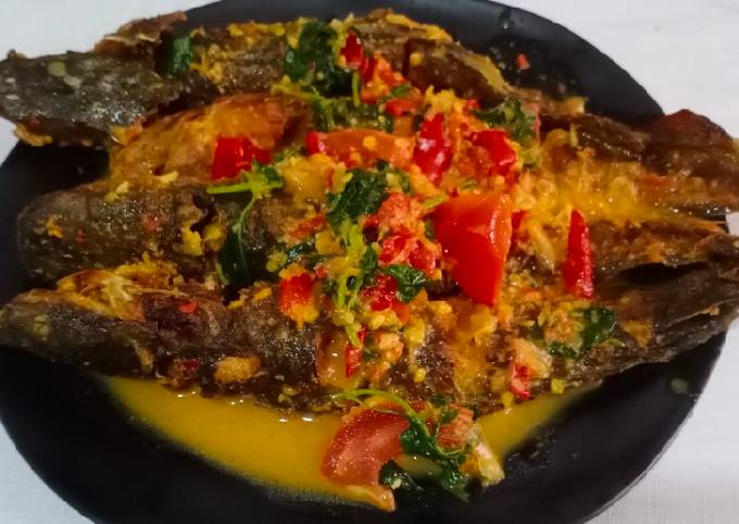 Resep: Sambel goreng lele atau lele masak santan Rumahan