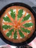 Torta salata salmone e Philadelphia