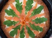 Una foto di torta salata