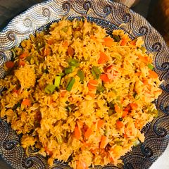 A picture of Vegetable pulao.