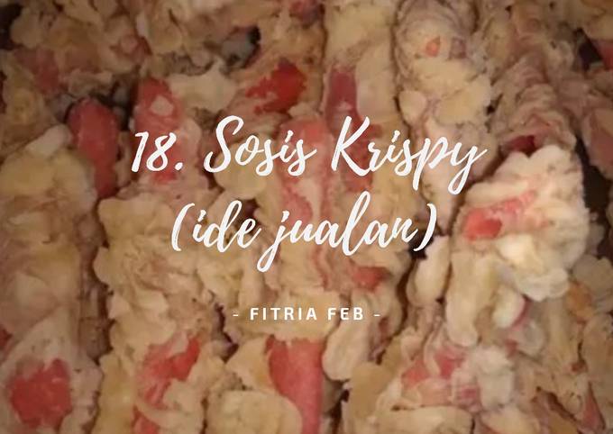 Resep 18. Sosis krispy (Ide Jualan) beserta estimasi modal, Menggugah Selera