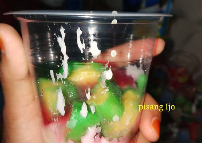 Resep Es pisang ijo oleh Icha_Felice - Cookpad