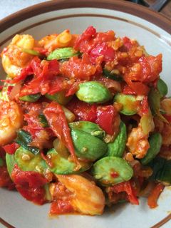 Foto resep Sambal Lampung Udang Pete