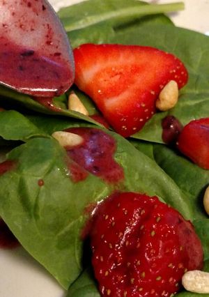 A picture of Blueberry Vinaigrette.