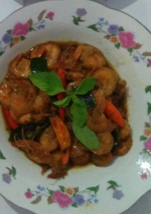 Foto resep Udang masak merah