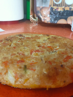 Una foto de Sopa de tomate andaluz
