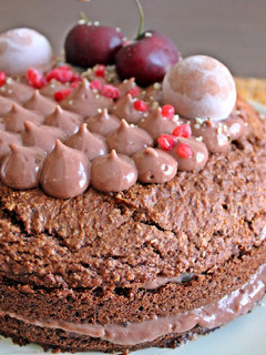 Una foto de 🤪 Súper tarta de chocolate vegana🤪