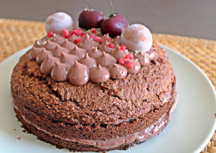 🤪Super tarta de chocolate vegana🤪
