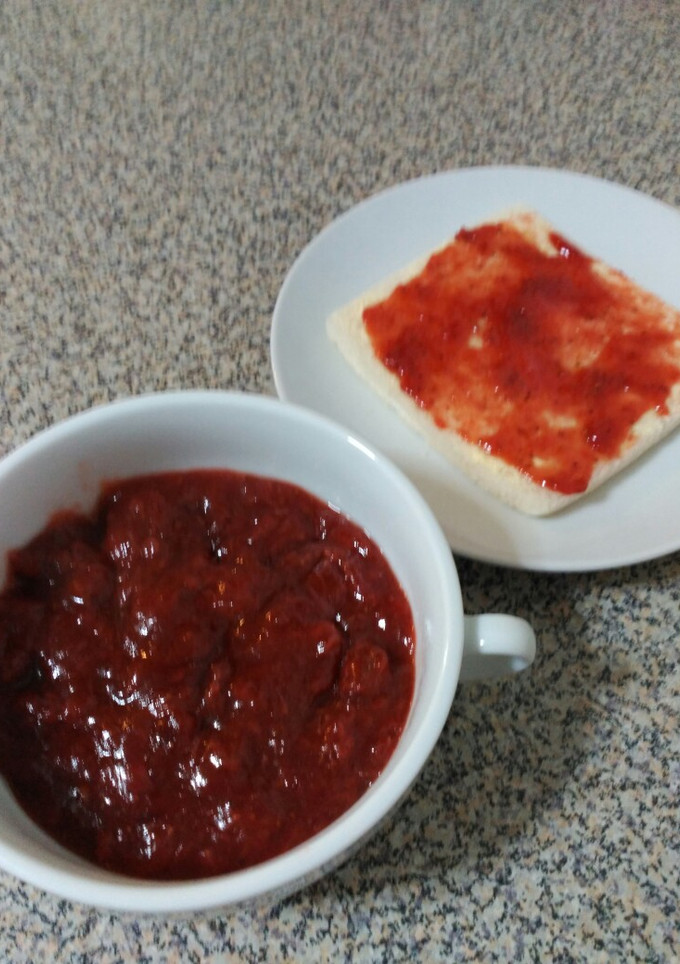 Una foto de Mermelada de fresa casera
