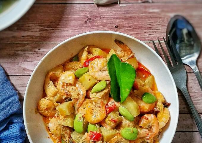 Resep Sambel Goreng Udang Kentang Pete Anti Gagal