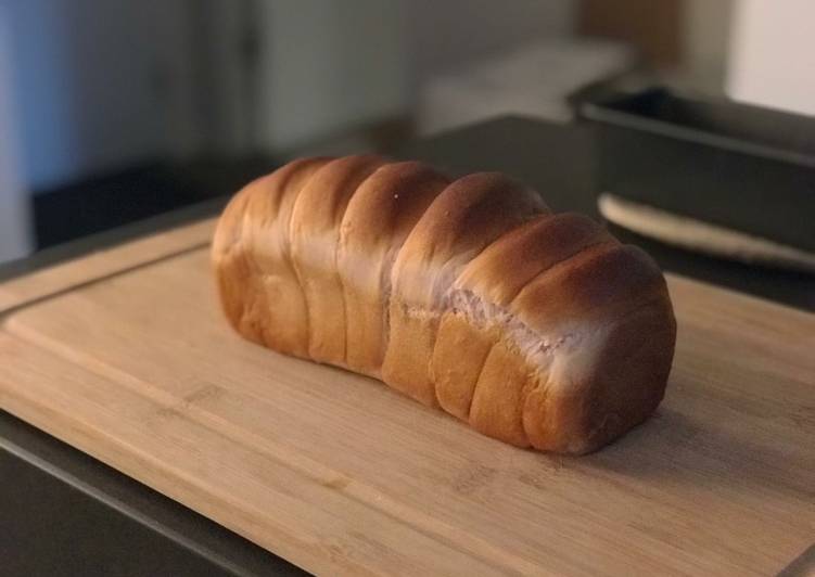 Easiest Way to Make Speedy Sweet purple potato bread loaf (using tongzhong recipe)