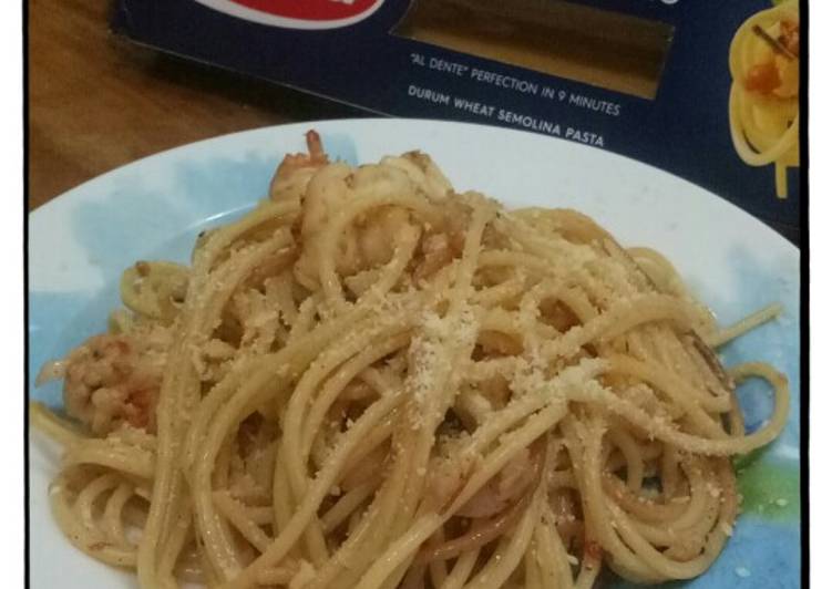 Langkah Mudah untuk Membuat Pasta Ep. 01 | Spaghetti Aglio Olio, Enak
