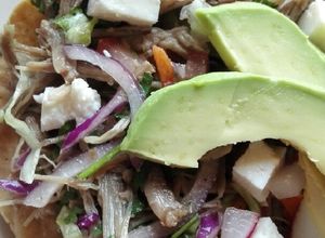 Una foto de Tostadas de salpicón
