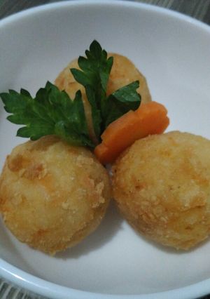 Foto resep Rice Ball Keju Ekonomis