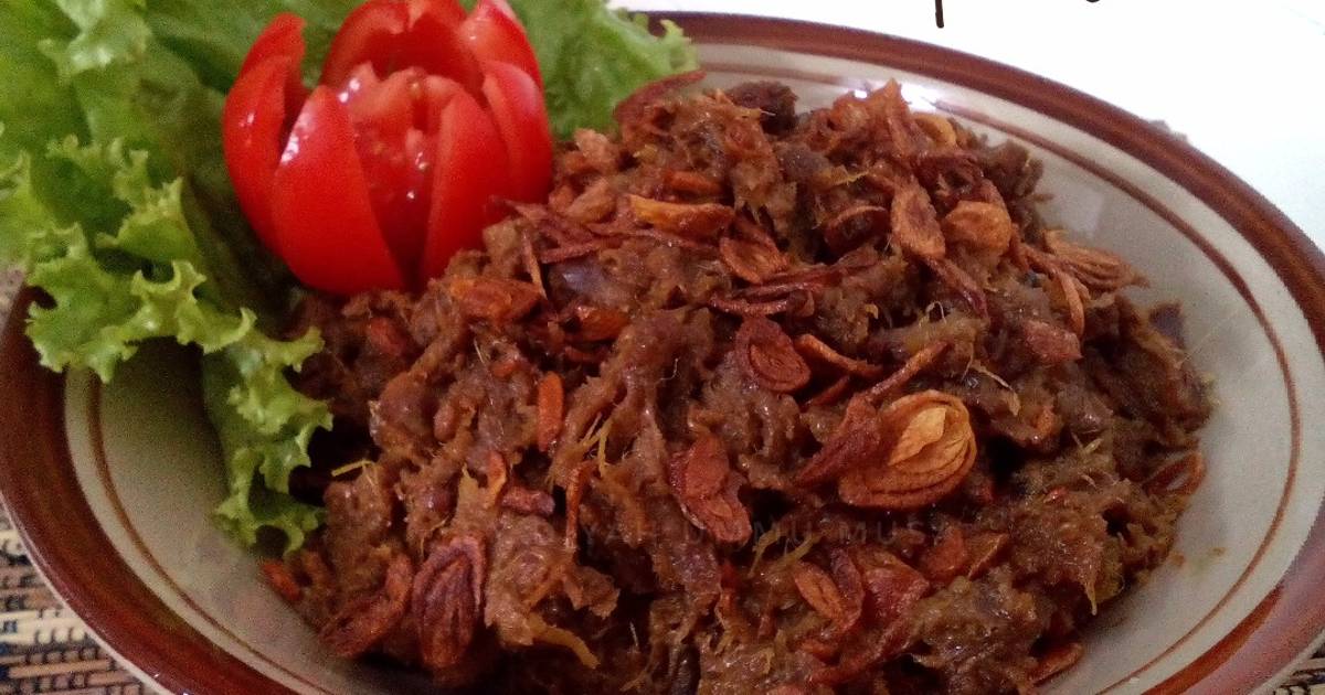 Resep Empal  Gepuk Suwir Daging  Sapi Khas Sunda oleh Diyah 