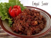 Gambar empal suwir
