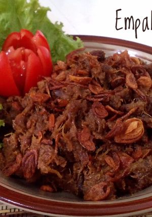 Foto resep Empal Gepuk Suwir Daging Sapi Khas Sunda