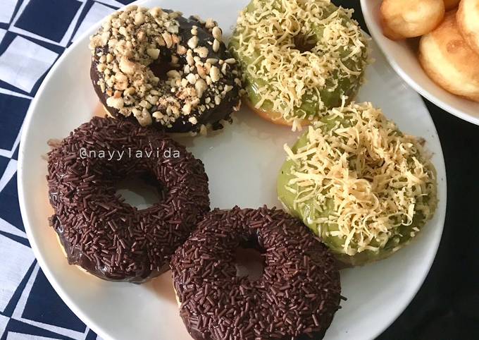 Donat lembut empuk ekonomis (no kentang)