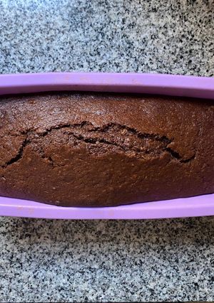 Una foto de Budín de banana 🍌 y chocolate 🍫
