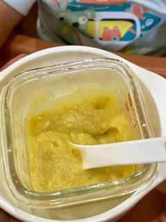 Foto resep Mpasi 7 bulan - kentang udang tofu