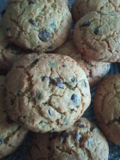 Una foto de Galletas con chispitas de chocolate